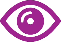 Purple eye icon