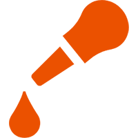 orange eye drop icon